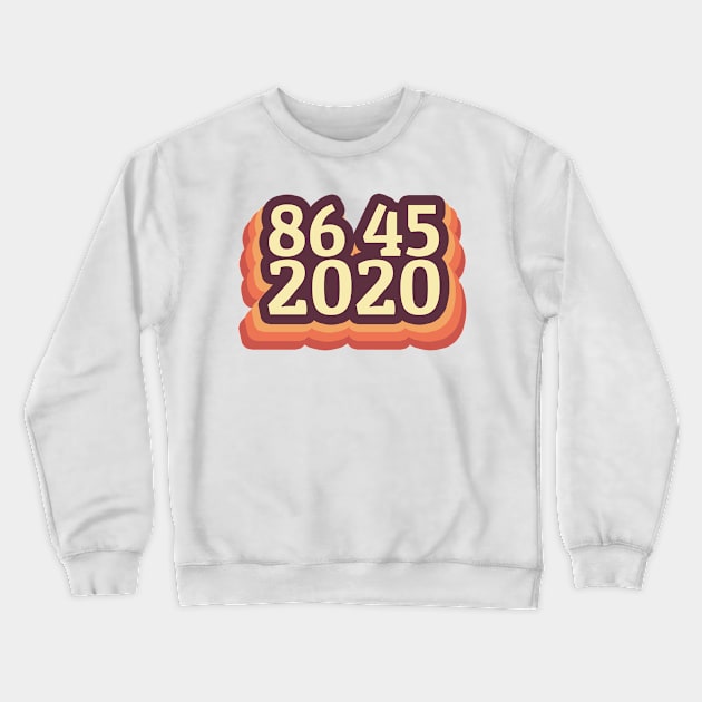 86 45 2020 anti trump Kids Crewneck Sweatshirt by moudzy